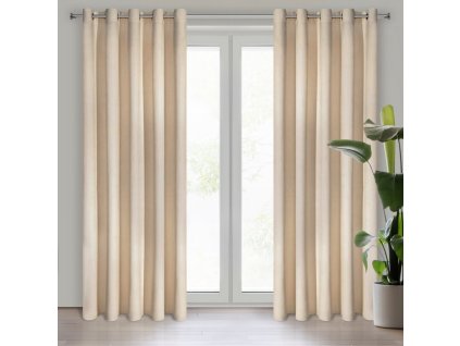 9637 zaslona gotowa villa 140 x 250 cm bezowy