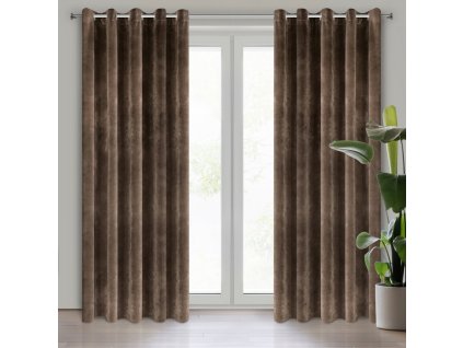 43729 zaslona gotowa villa 140 x 250 cm brazowy