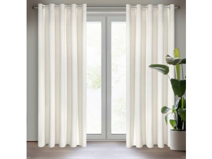 9754 zaslona gotowa villa 140 x 250 cm kremowy