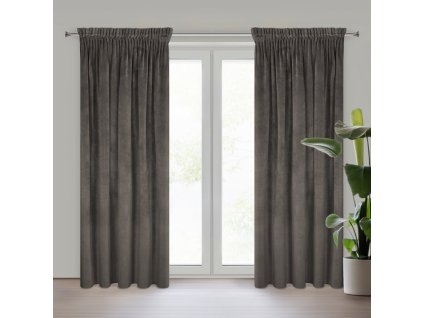 9664 zaslona gotowa villa na tasmie 140 x 270 cm grafitowy