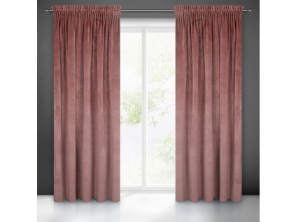 57115 zaslona gotowa villa na tasmie 140 x 270 cm rozowy