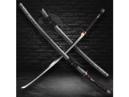 30243 9 handachi sheru japanese sword t 10 steel yokote choji hamon