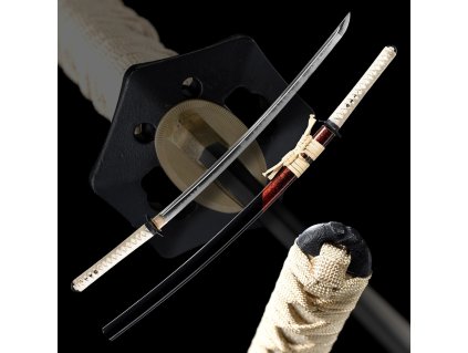 30126 13 hoshi japanese sword t 10 steel real choji hamon