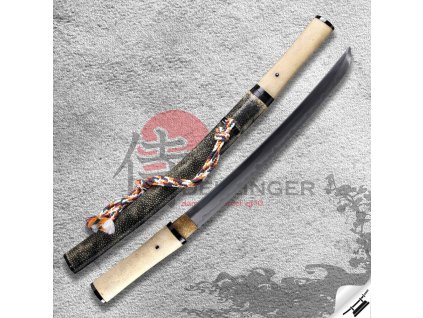 29958 10 japanese tanto hada folded steel 1075 real choji hamon