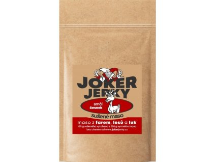 25989 1 joker jerky srnci susene maso cesnek 30 g
