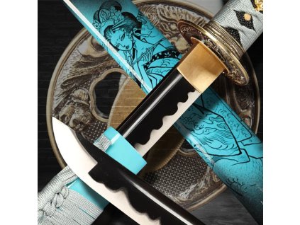 26130 15 katana hacuzuki z uhlikove oceli aisi 1065