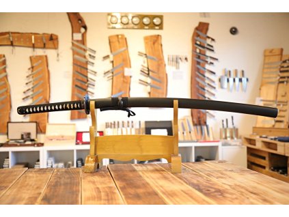 26007 6 katana kasumi z oceli aisi 1045 s lestenou imitaci hamonu