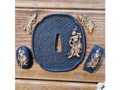 30735 7 koshirae senshi ozdobna vybava samurajskeho mece