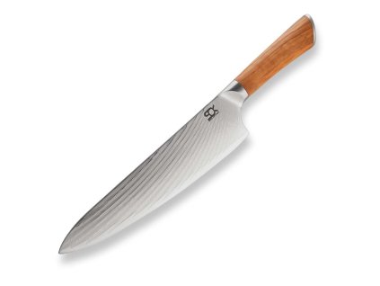 26883 3 kucharsky nuz chef 230 mm sok olive sunshine damascus