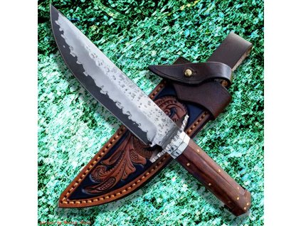 26538 6 lovecky nuz dellinger motstand skd11 full tang