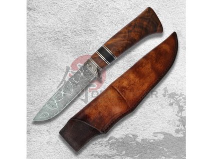 25563 10 lovecky nuz skyer damascus
