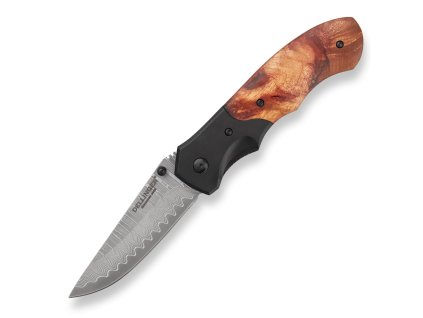 26652 13 lovecky zaviraci damaskovy nuz dellinger hunter poplar burl
