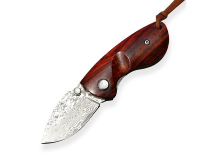 26211 17 maly lovecky zaviraci nuz dellinger small killer vg10 damascus