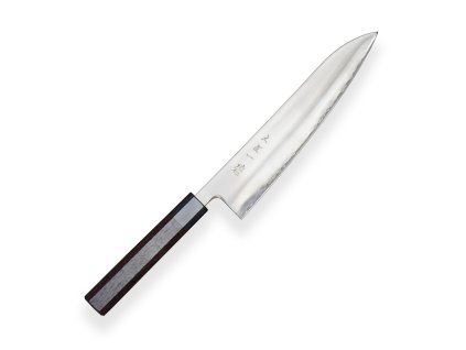 24414 5 nuz chef gyuto 210 mm hokiyama tosa ichi dark octagonal