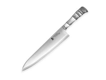 30663 5 nuz chef gyuto 240 mm tamahagane vg 5 bamboo 3 layers