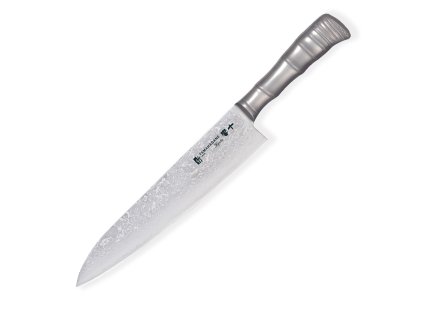 30672 10 nuz chef gyuto 240 mm tamahagane vg 5 bamboo damascus 63 layers