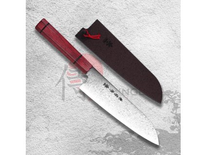 27471 20 nuz santoku 180 mm kanetsune damascus minamo kaze series