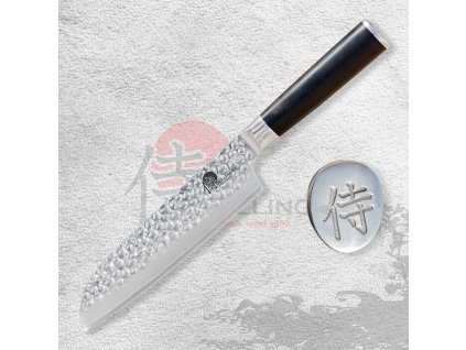 26847 7 nuz santoku 7 170 mm dellinger tsuchime professional damascus