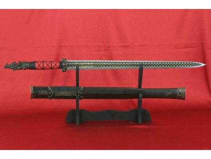 25083 11 rucne kovany cinsky mec han dynasty jian od firmy kawashima