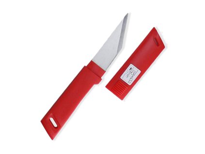 Řezbářský nůž Kiridashi 40mm Kanetsune - červený