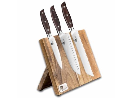 32017 5 sada 3 nozu dellinger classic sandal wood s magnetickym stojankem