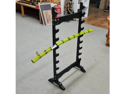 29661 6 stojan pro mece osmipatrovy matny cerny