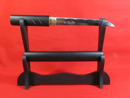 30351 8 tanto shira saya black wood z oceli aisi 1045 s lestenou imitaci hamonu