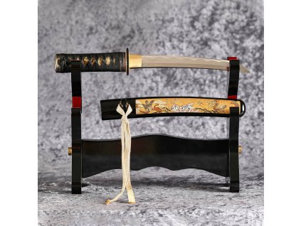 30369 7 tanto taiga z uhlikove oceli aisi 1045 s lestenou imitaci hamonu