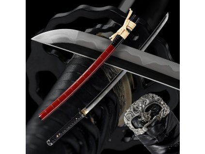 30222 18 uchiwake japanese sword damasus steel yokote choji hamon