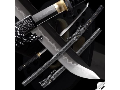 30216 15 umebachi japanese katana t 10 steel yokote choji hamon