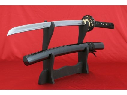 30873 7 wakizashi simane z prekladane oceli aisi 1045 s imitaci hamonu