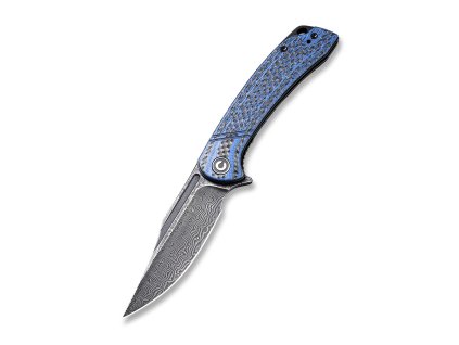 25332 6 zaviraci nuz civivi dogma blue g10 and carbon handle