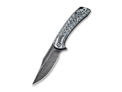 25329 7 zaviraci nuz civivi dogma white g10 and carbon handle