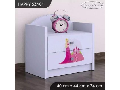 vyr 23028 szafka nocna happy szn 01 ksiezniczka z zamkiem 8