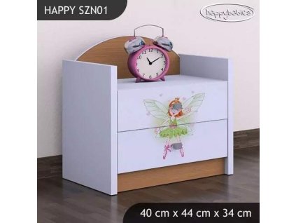 vyr 23086 szafka nocna happy szn 01 zielona czarodziejka 2