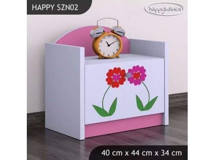 vyr 23100 szafka nocna happy szn02 dwa kwiaty 6