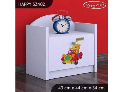 vyr 23125 szafka niska happy szn02 misiu w czerwonym aucie 8