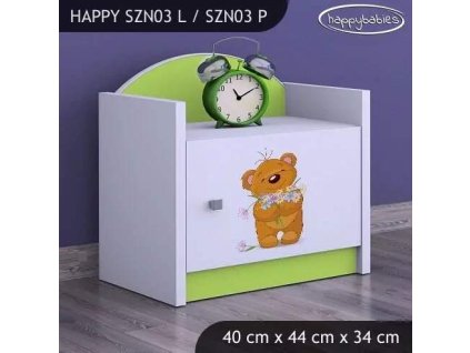 vyr 23213 szafka niska happy szn03 misiu z kwiatkami 9