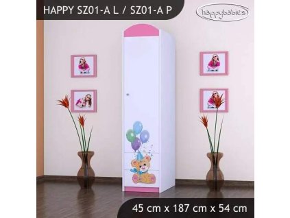 vyr 23276 szafa happy sz01 a dwa misie z balonami 4