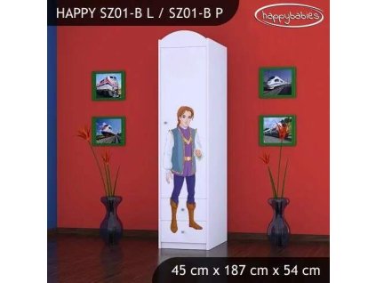 vyr 23285 szafa happy sz01 b ksiaze i ksiezniczka 3