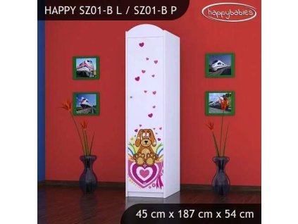 vyr 23292 szafa happy sz01 b kundelek i serca 5