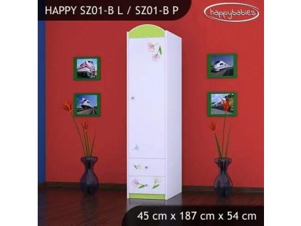 vyr 23300 szafa happy sz01 b misiu z kwiatkami 4