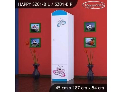 vyr 23302 szafa happy sz01 b motylek