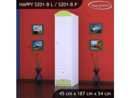 vyr 23303 szafa happy sz01 b niebieski mis 9