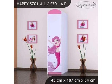 vyr 23313 szafa happy sz01 a rozowa syrenka 9
