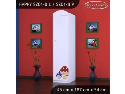vyr 23315 szafa happy sz01 b rozowy grzybek 3