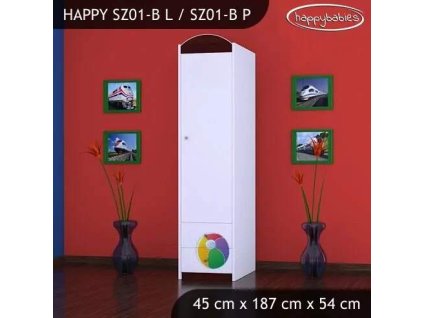 vyr 23325 szafa happy sz01 b slon z pilka 2