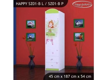 vyr 23348 szafa happy sz01 b zielona czarodziejka 6