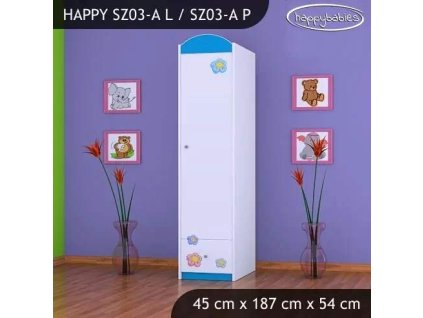 vyr 23458 szafa happy sz03 a kotek z kwiatkiem 2