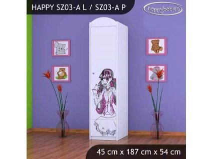 vyr 23476 szafa happy sz03 a monster toralei 4